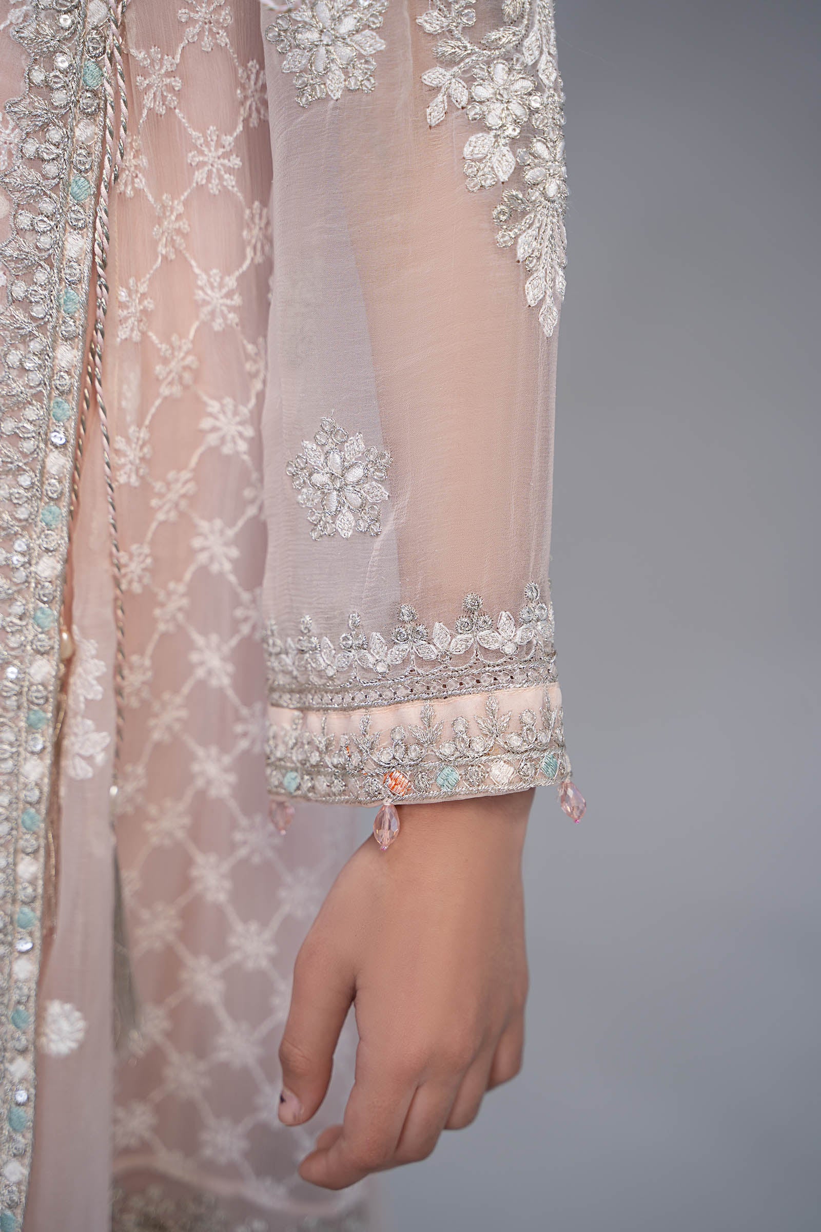 3 Piece Embroidered Suit - Image 6