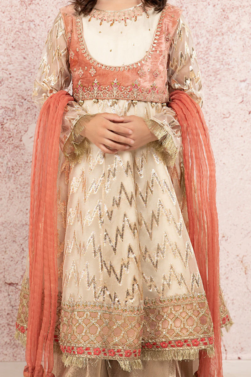 Suit Off White & Pink MKS-W21-03 - Image 2