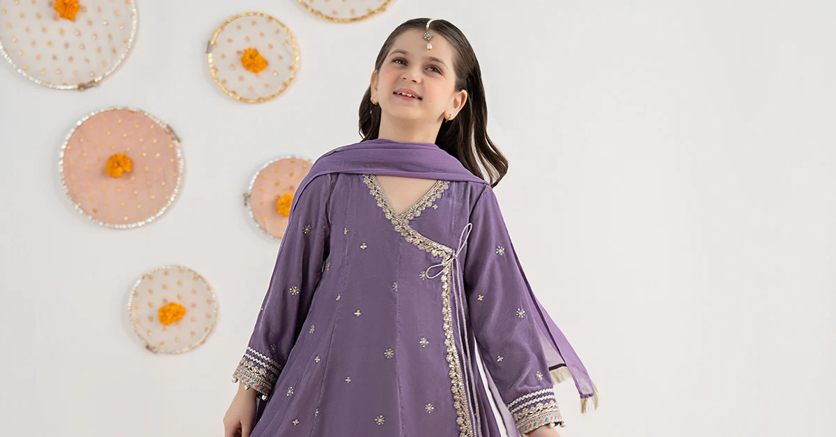 3 Piece Embroidered Velvet Suit - Image 8