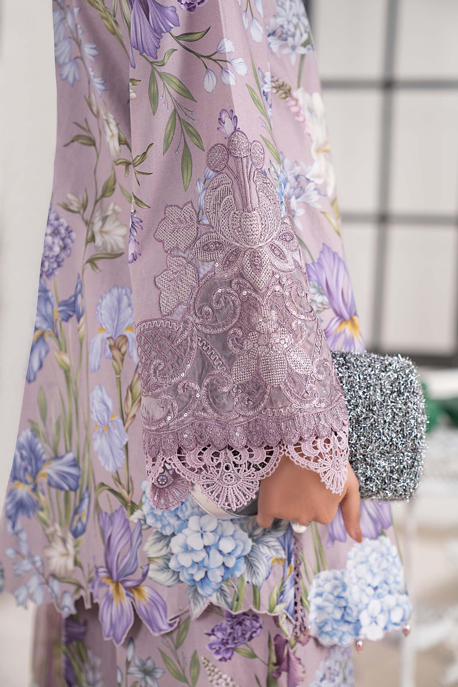 3 Piece Embroidered Cambric Suit - Image 5