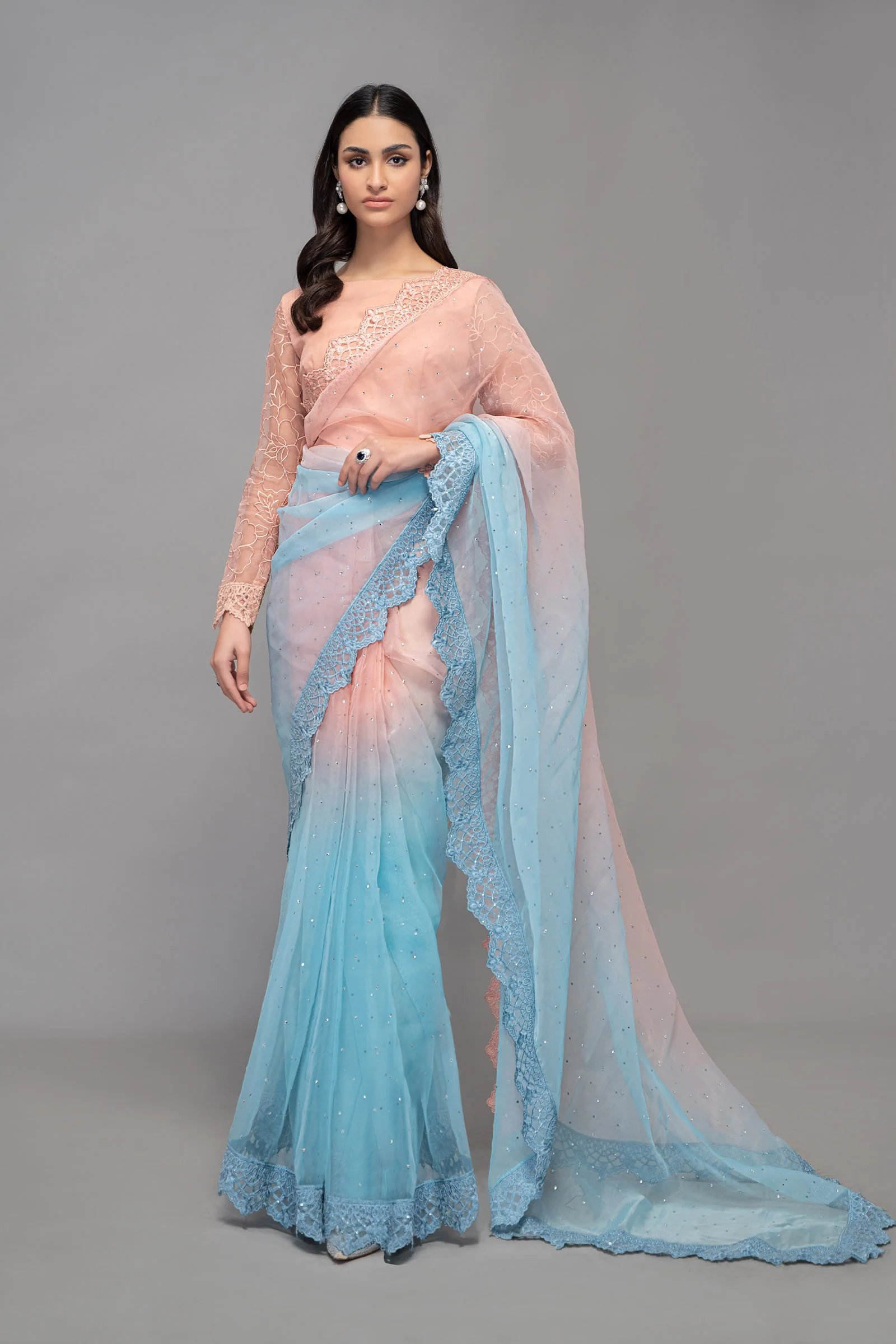 Saree Pink SF-EF23-35