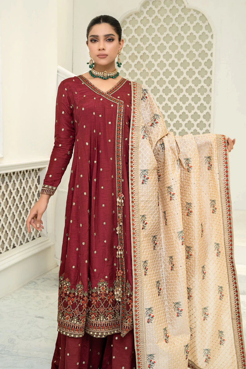 Suit Maroon SF-W22-35 - Image 2