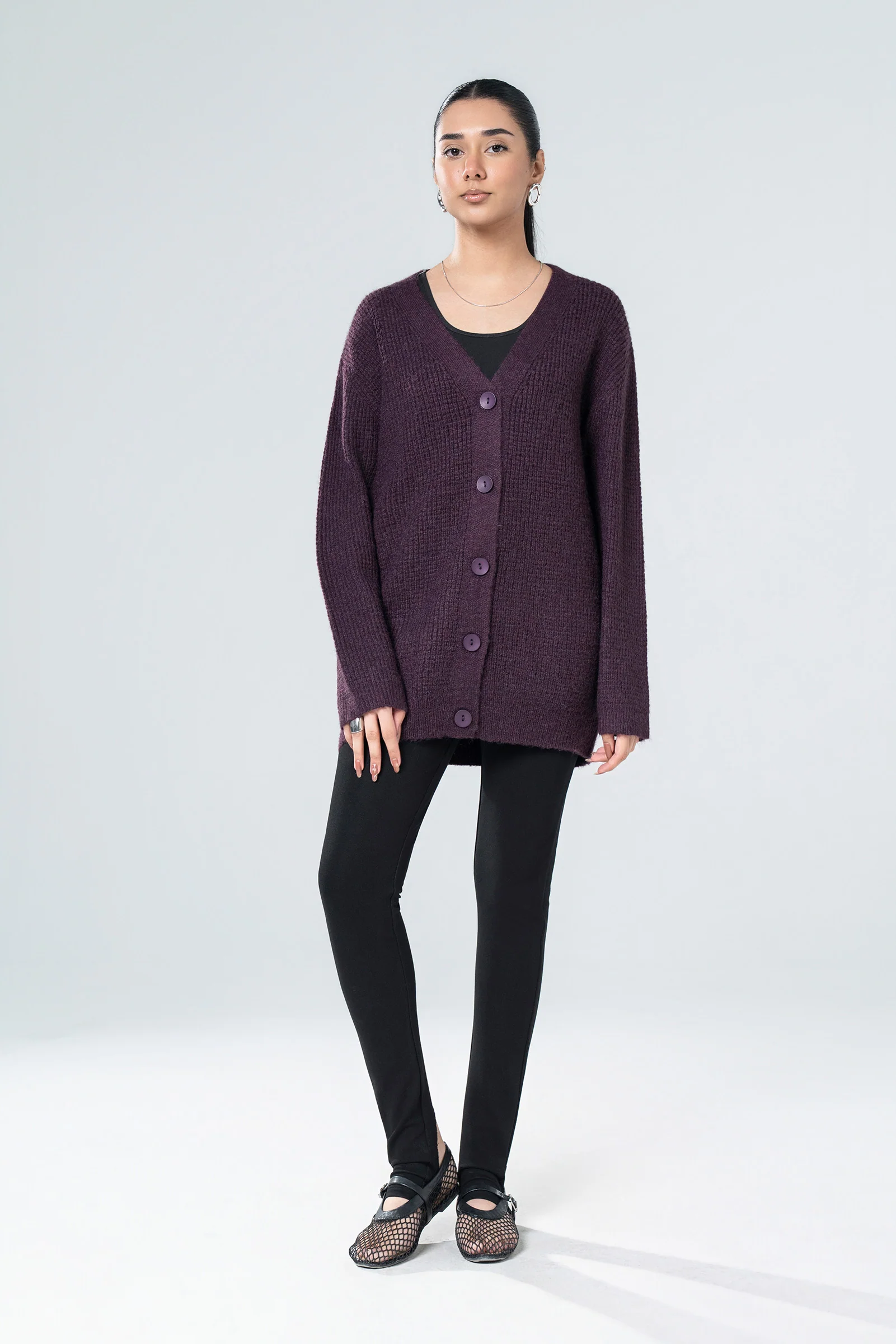 Basic Knit Cardigan