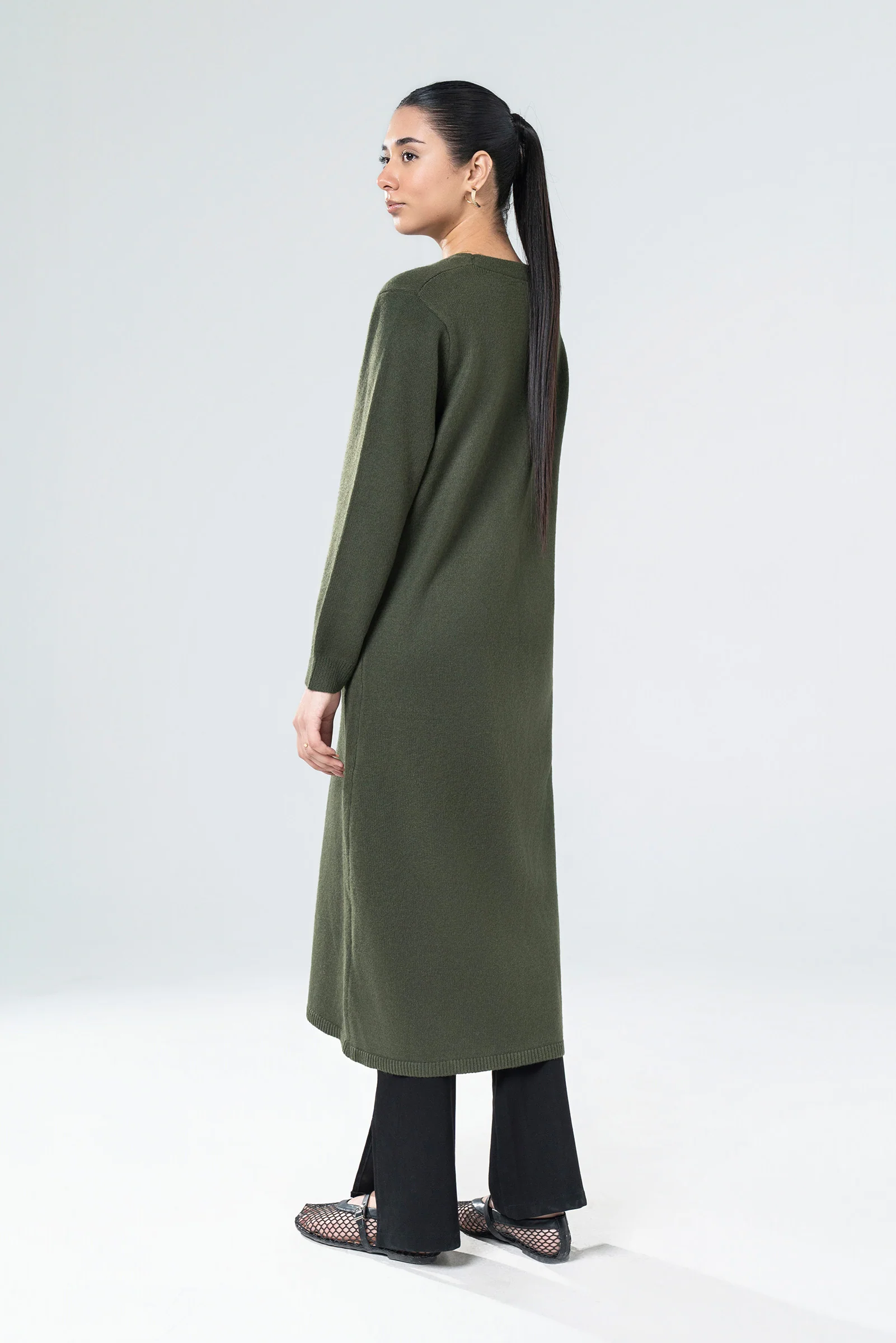 Oversized Button-Down Cardigan - Image 6