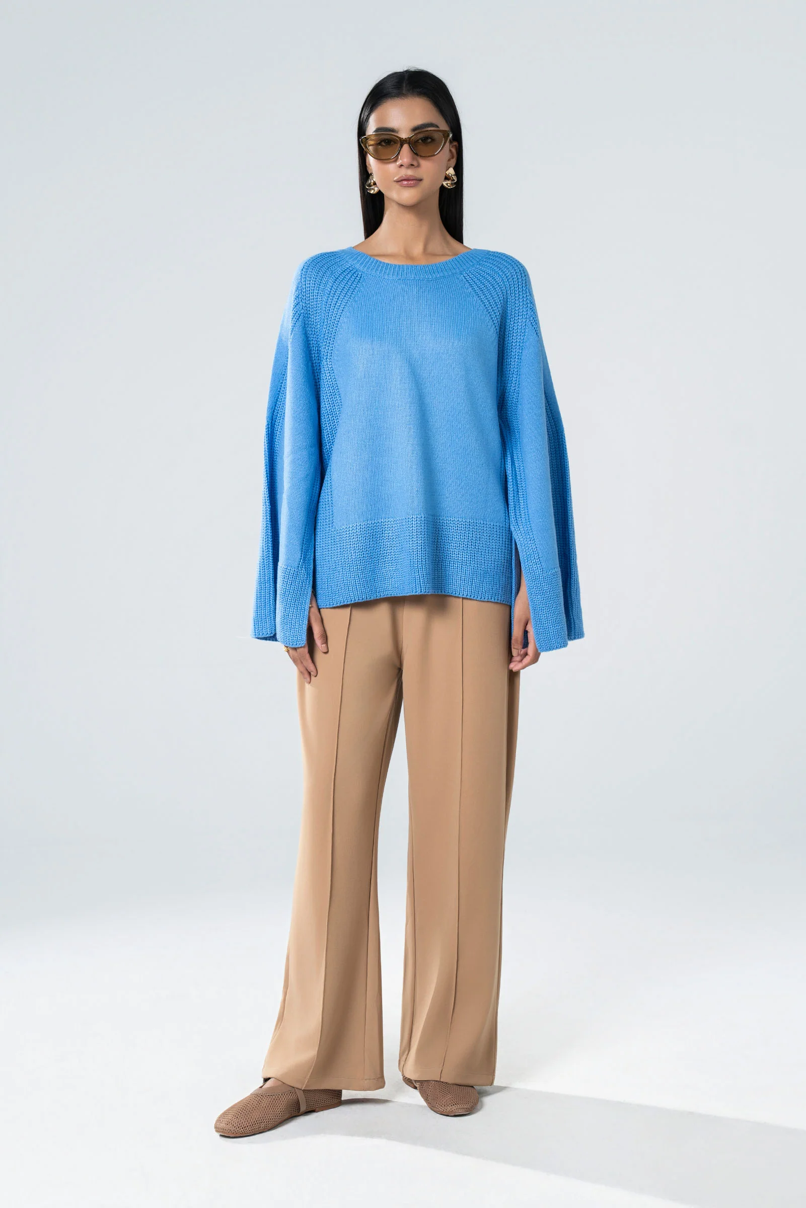 Relaxed Knit Sweater - Image 3