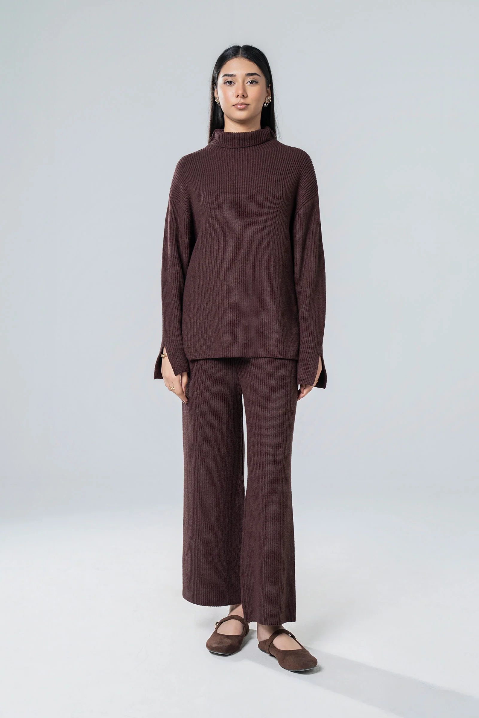 Turtleneck Sweater Set
