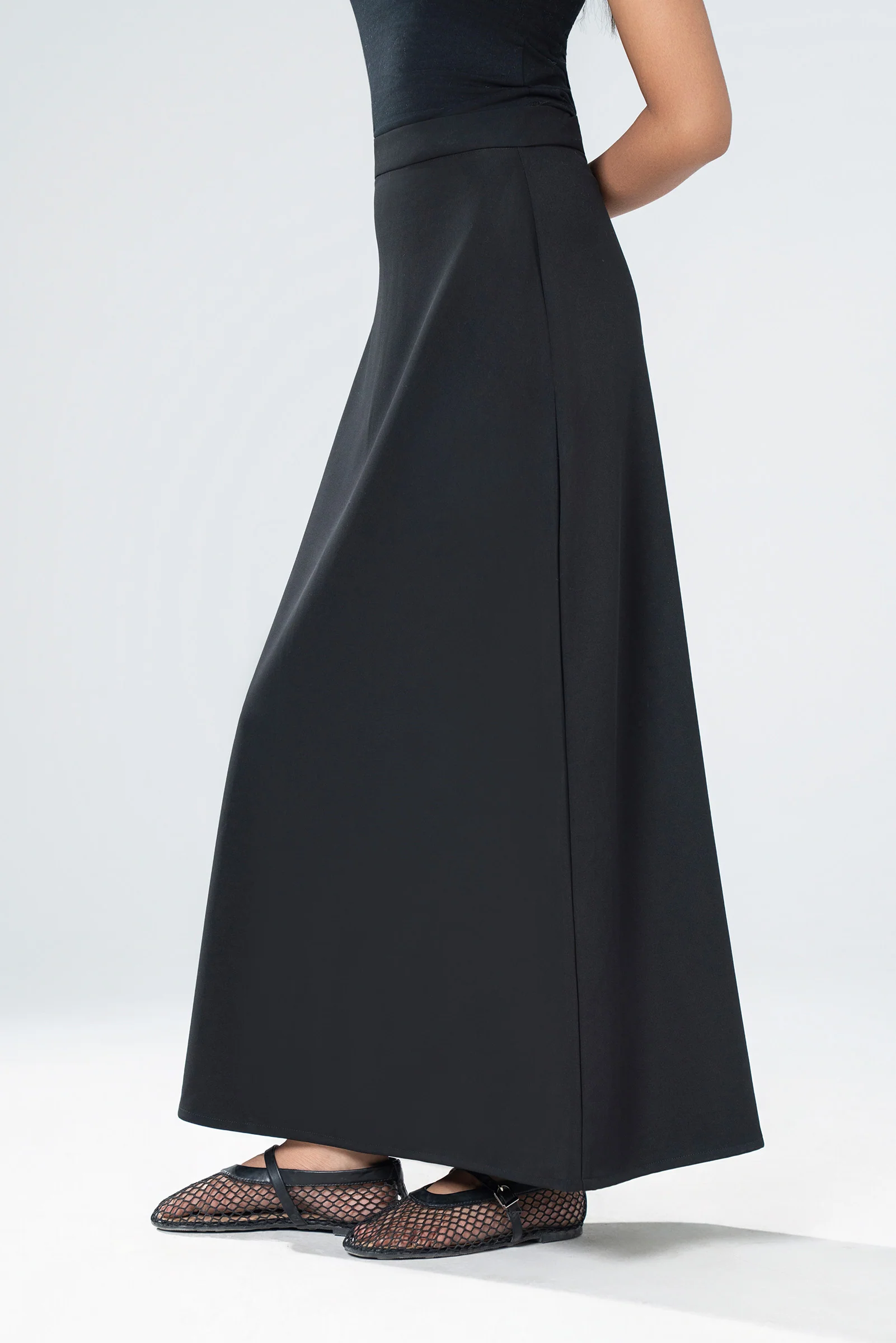 Basic Long Skirt - Image 2