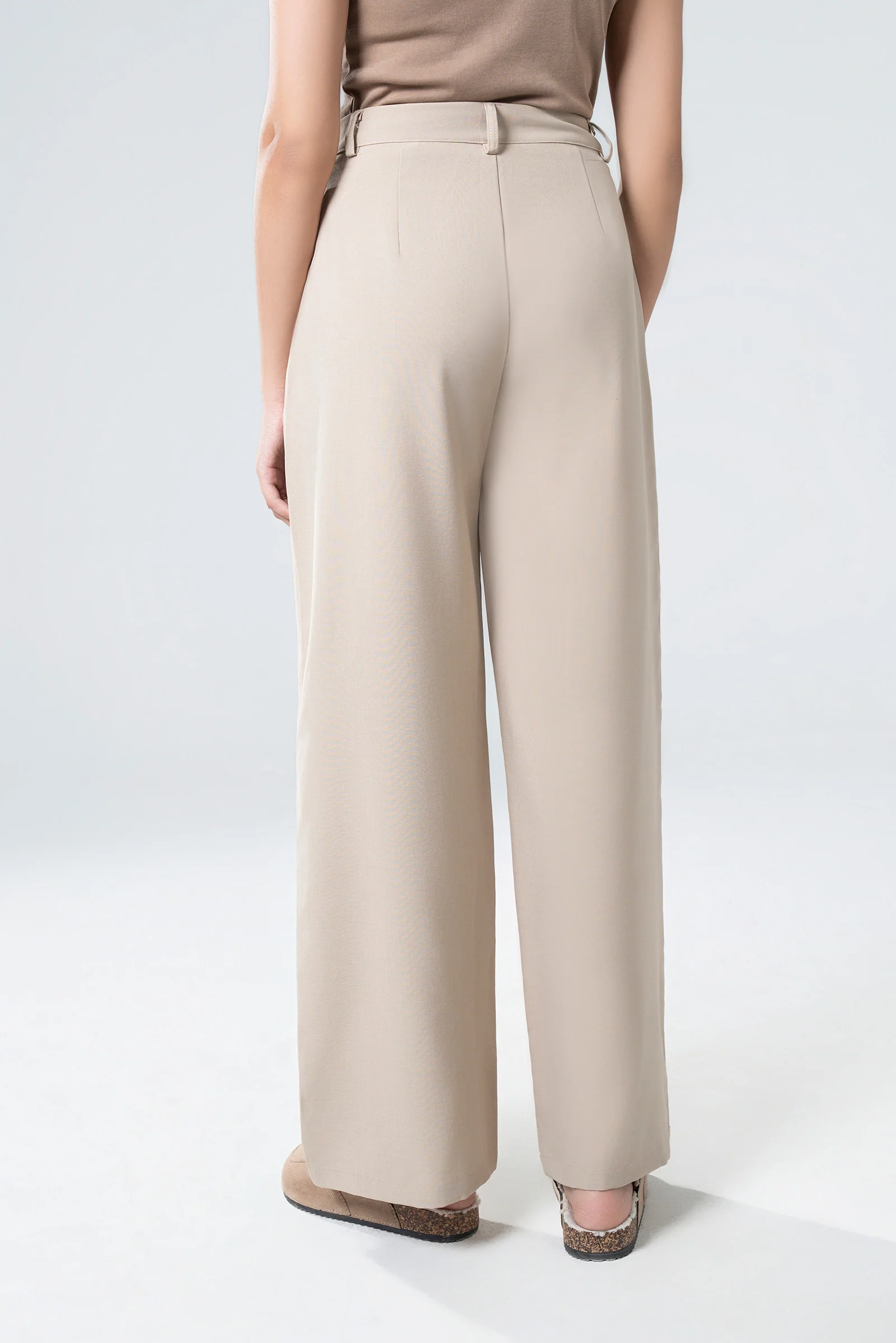 Relaxed Wide Leg Pants - Image 3