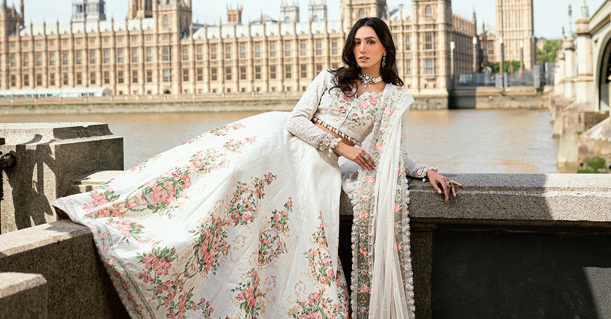 3 Piece Unstitched Embroidered Raw Silk Suit - Image 9